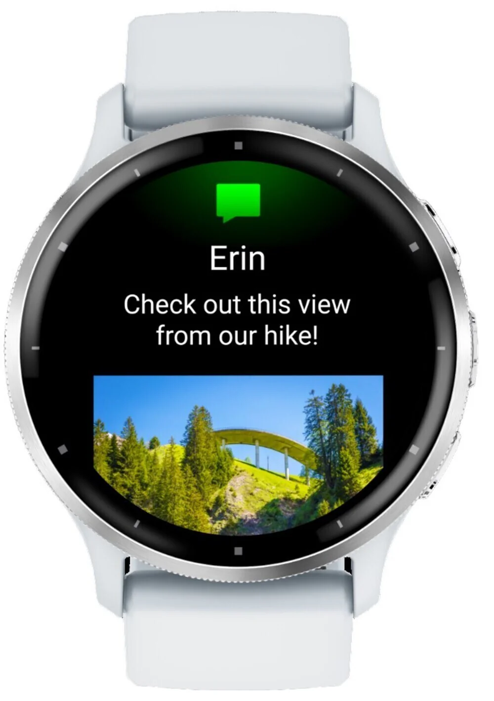 Garmin Venu 3 Smartwatch (Silver/Whitestone) - Image 4