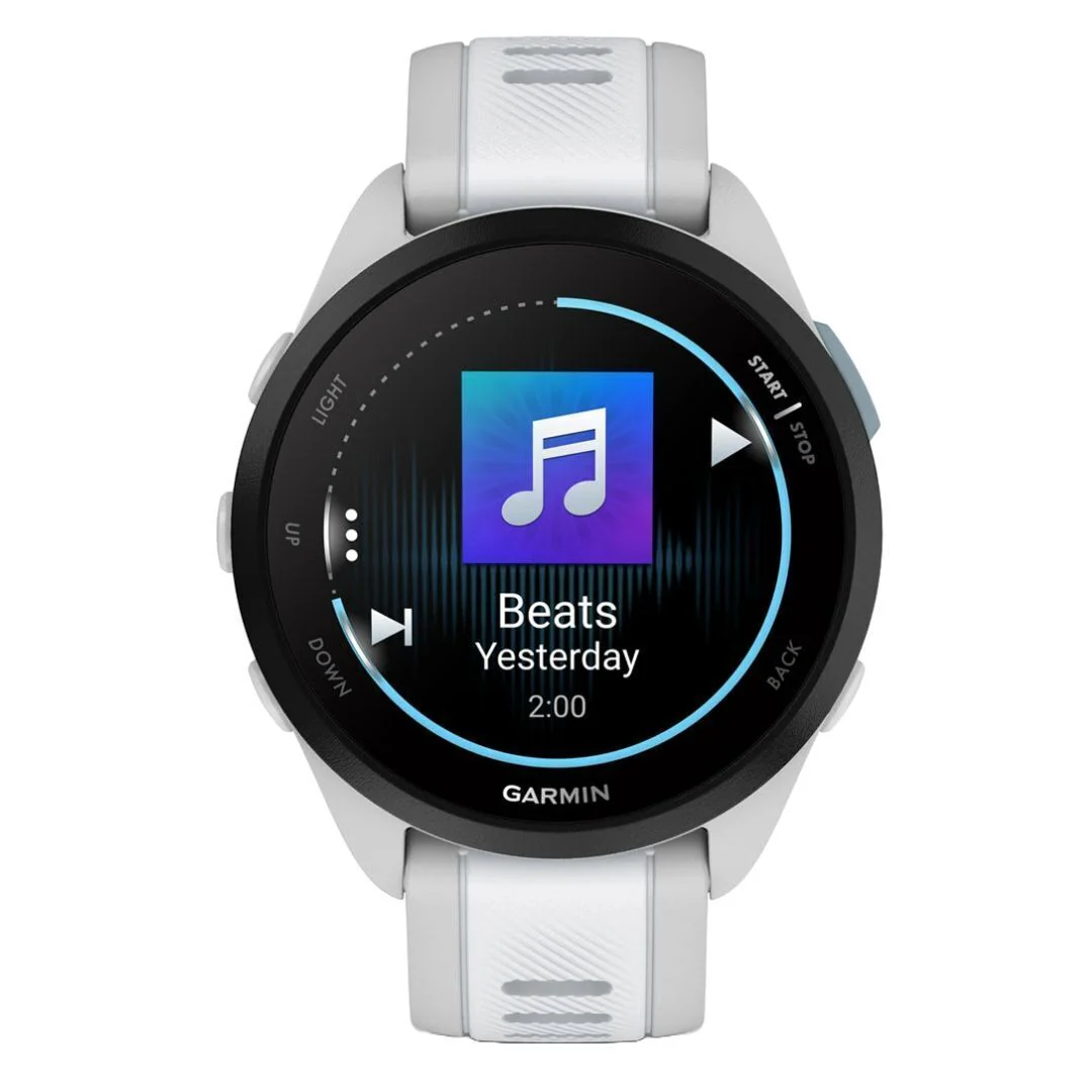 Garmin Forerunner 165 Music GPS Running Smartwatch (Mist Gray - Whitestone) - Image 4