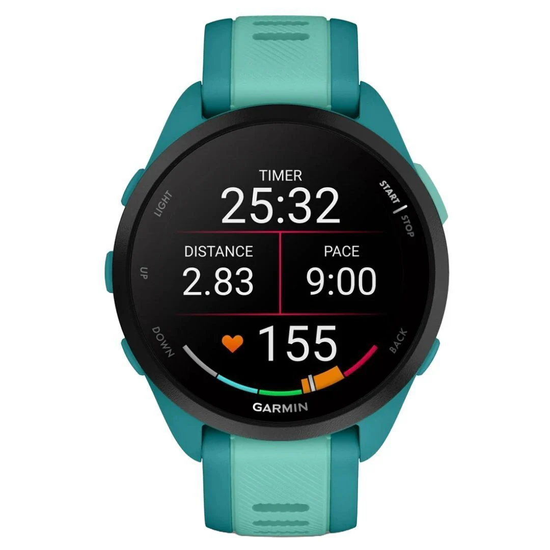 Garmin Forerunner 165 Music GPS Running Smartwatch (Turquoise - Aqua) - Image 3