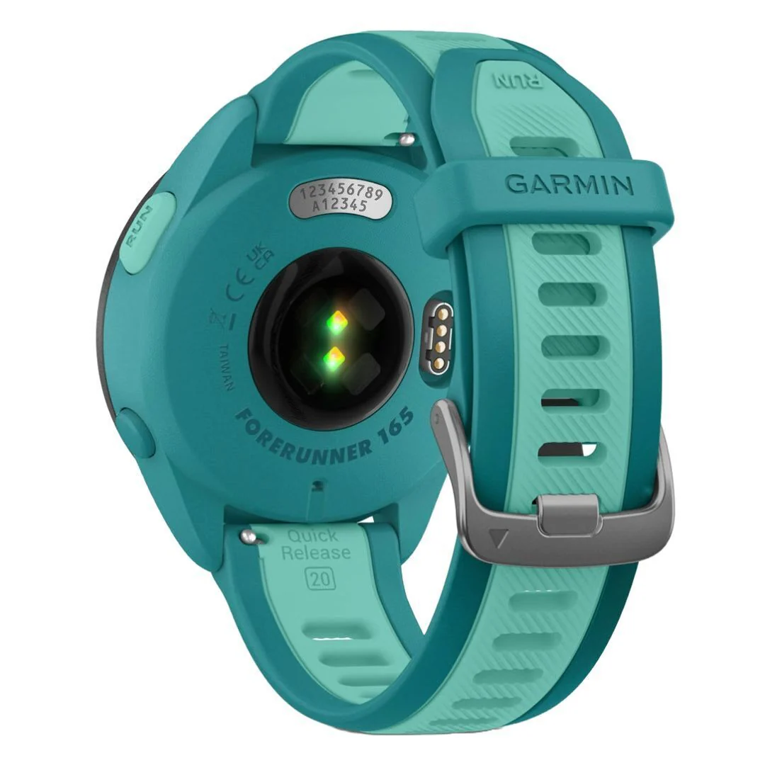 Garmin Forerunner 165 Music GPS Running Smartwatch (Turquoise - Aqua) - Image 7