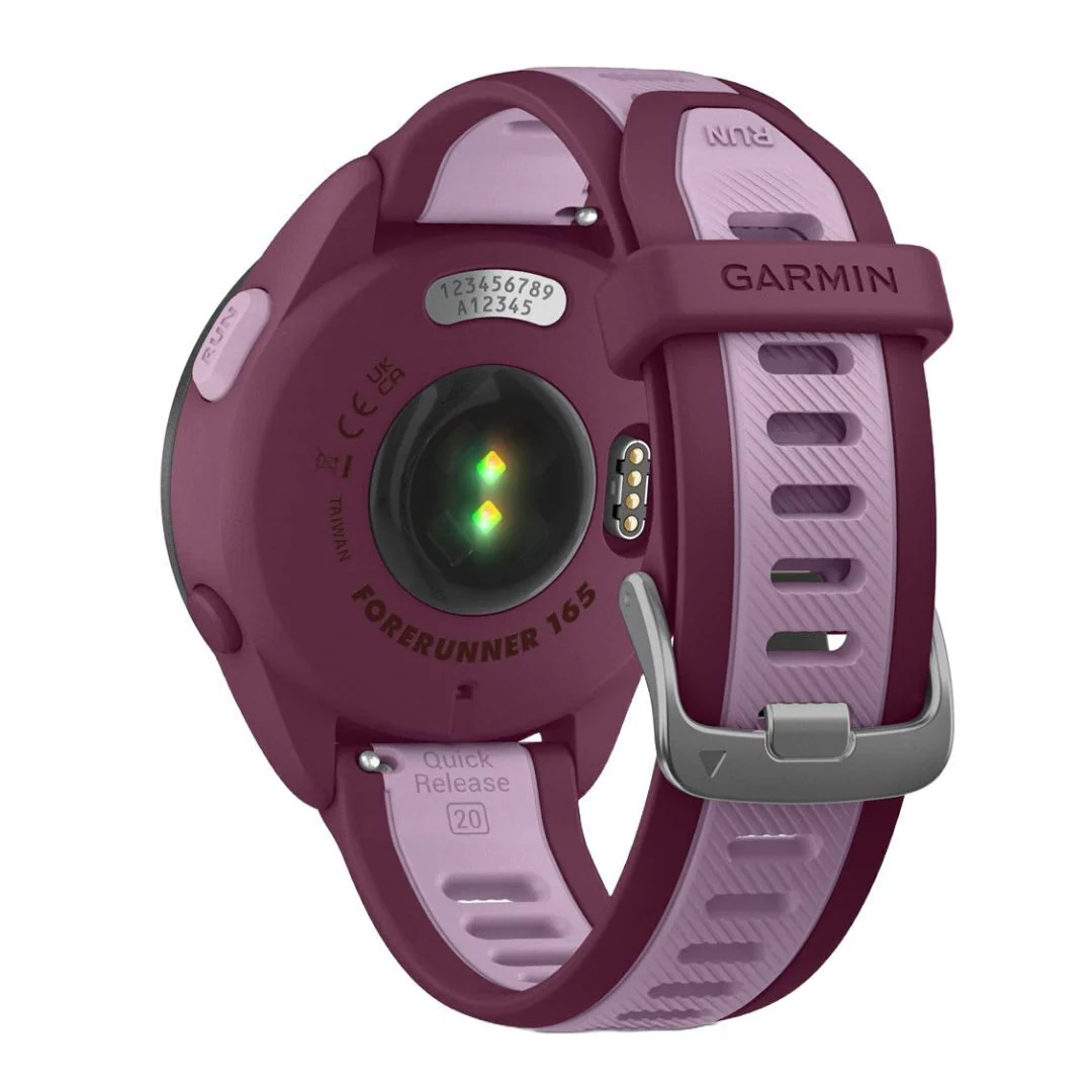 Garmin Forerunner 165 Music GPS Running Smartwatch (Berry-Lilac) - Image 7