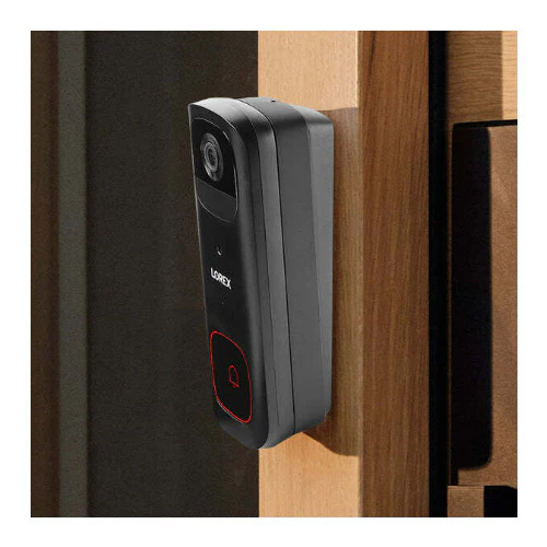 Lorex 2K Battery Video Doorbell with Color Night Vision, Person Detection, and 2-Way Talk (Black) - Image 8