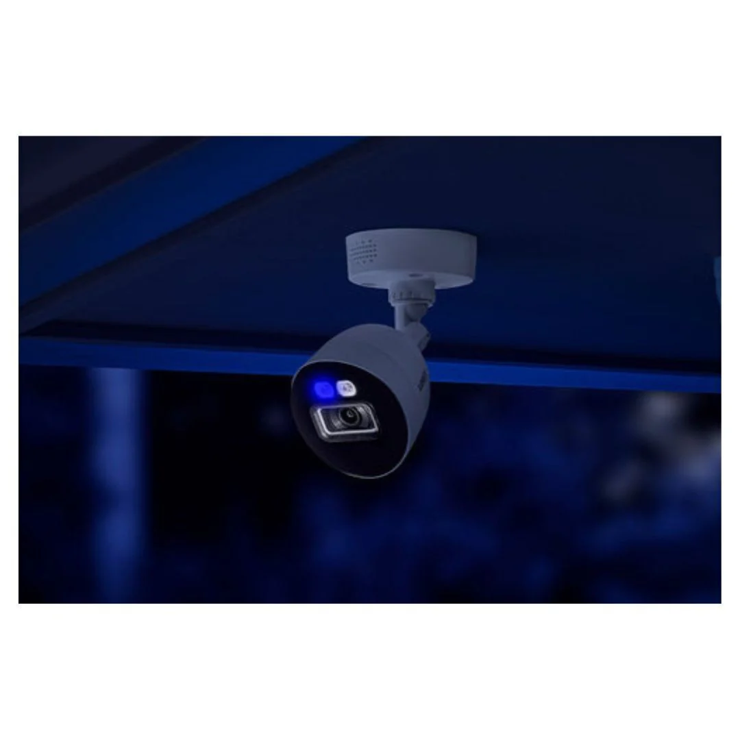 Lorex 4K Smart Deterrence CVI Wired Bullet Camera with 8MP Image Sensor and Durable Design (White) - Image 5