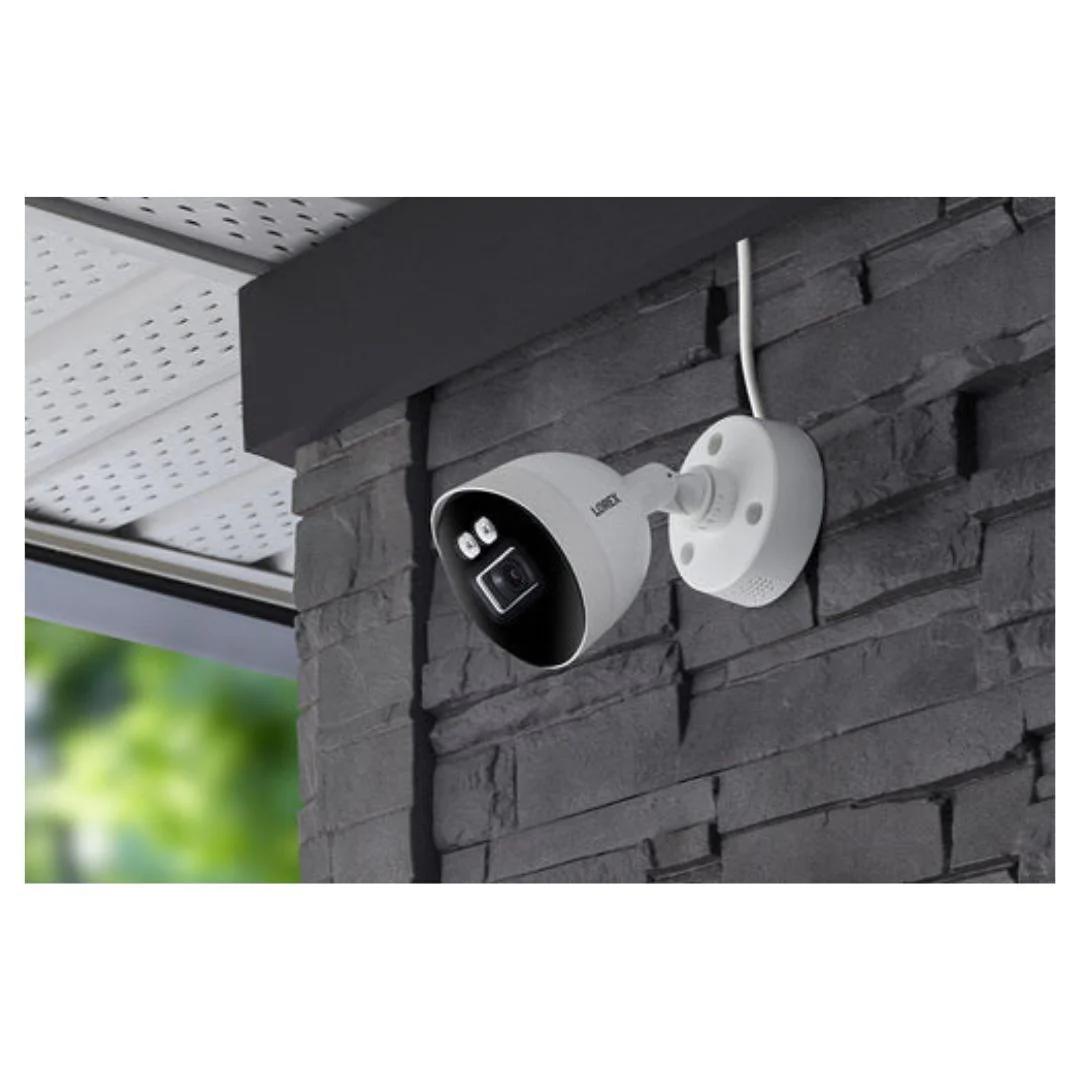 Lorex 4K Smart Deterrence CVI Wired Bullet Camera with 8MP Image Sensor and Durable Design (White) - Image 7